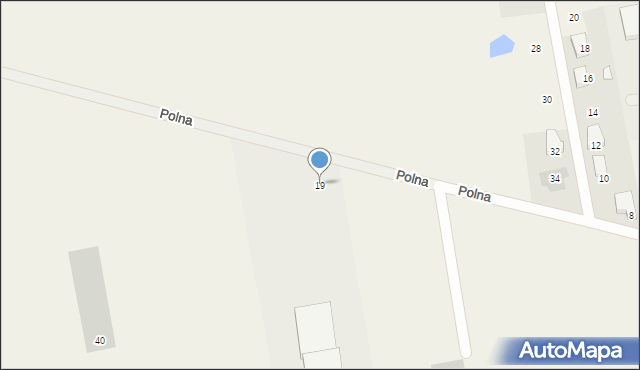 Stare Opole, Polna, 19, mapa Stare Opole