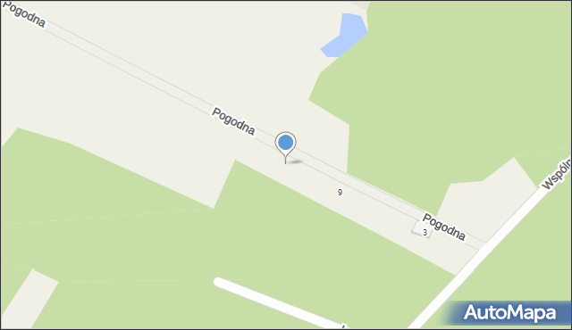 Stare Zakole, Pogodna, 13, mapa Stare Zakole