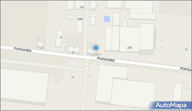 Starogard Gdański, Pomorska, 29, mapa Starogard Gdański