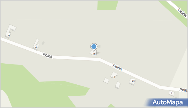 Stepnica, Polna, 2a, mapa Stepnica