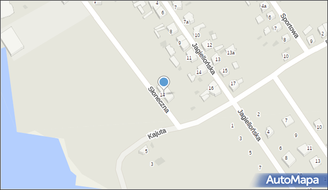 Stepnica, Portowa, 14a, mapa Stepnica