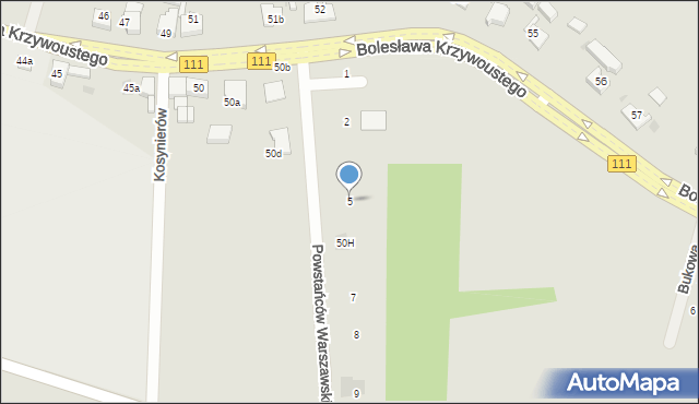 Stepnica, Powstańców Warszawskich, 5, mapa Stepnica