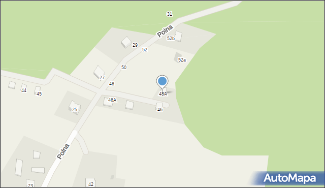 Stężyca, Polna, 48A, mapa Stężyca
