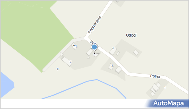 Stobrawa, Polna, 5, mapa Stobrawa