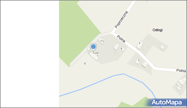 Stobrawa, Polna, 7/2, mapa Stobrawa