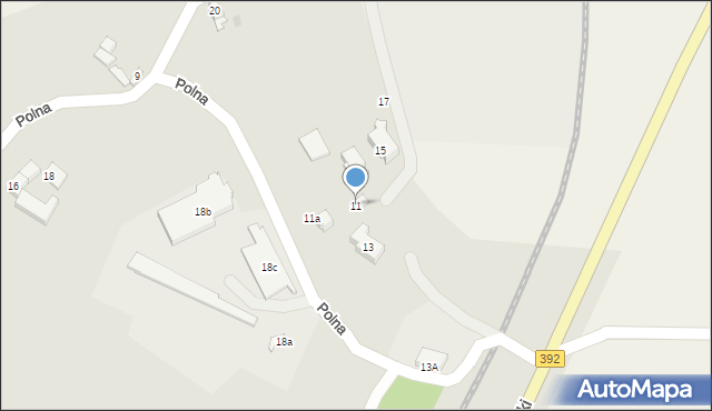 Stronie Śląskie, Polna, 11, mapa Stronie Śląskie