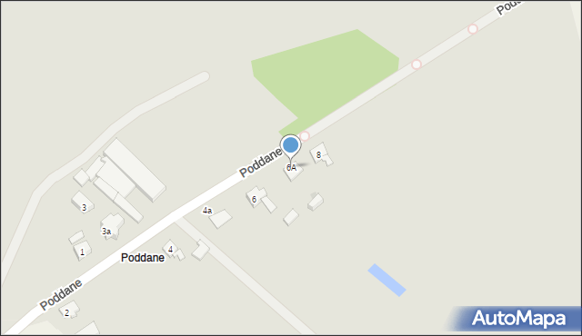 Strumień, Poddane, 6A, mapa Strumień