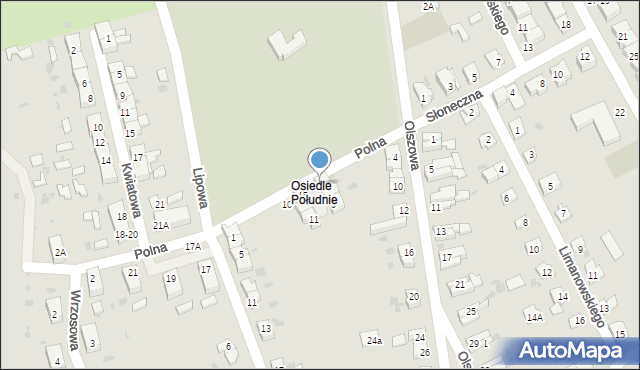 Strzegom, Polna, 1, mapa Strzegom