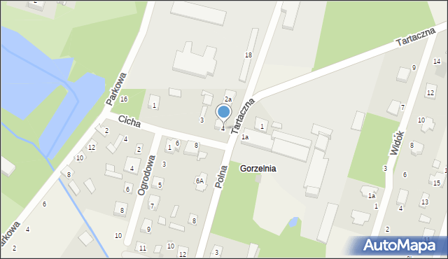 Sucha, Polna, 4A, mapa Sucha