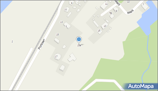 Suchacz, Portowa, 15a, mapa Suchacz
