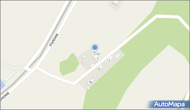 Suchacz, Portowa, 3A, mapa Suchacz