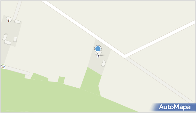 Suchcice, Polna, 9, mapa Suchcice