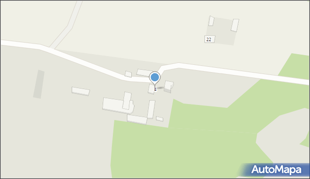 Suchowola, Podgaj, 4, mapa Suchowola