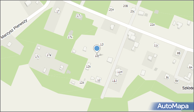 Suków, Podmarzysz, 12c, mapa Suków