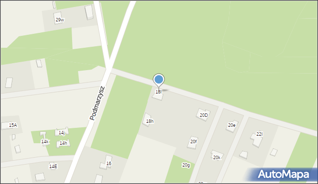 Suków, Podmarzysz, 18i, mapa Suków