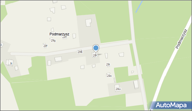 Suków, Podmarzysz, 29u, mapa Suków