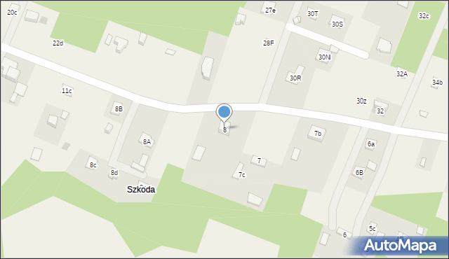 Suków, Podmarzysz, 8, mapa Suków