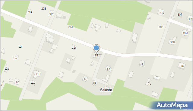 Suków, Podmarzysz, 8B, mapa Suków