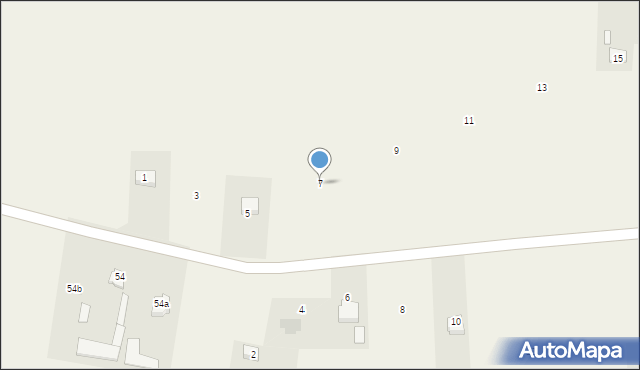 Sukowska Wola, Podwalina, 7, mapa Sukowska Wola