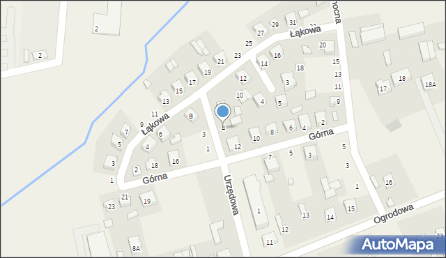 Sulmierzyce, Poprzeczna, 4, mapa Sulmierzyce