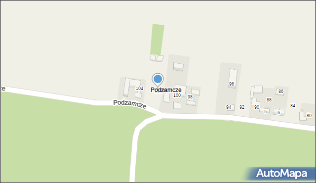 Sułoszowa, Podzamcze, 102, mapa Sułoszowa