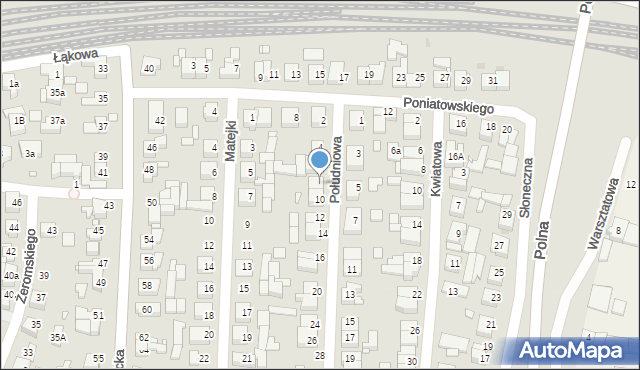 Swarzędz, Południowa, 8, mapa Swarzędz