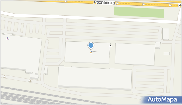 Swarzędz, Poznańska, 6, mapa Swarzędz