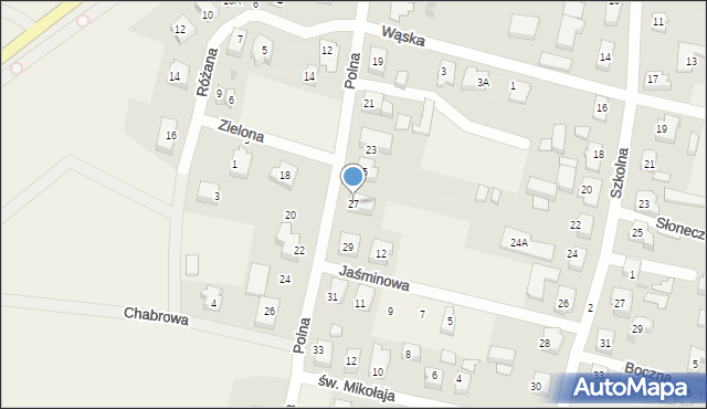 Swarzewo, Polna, 27, mapa Swarzewo