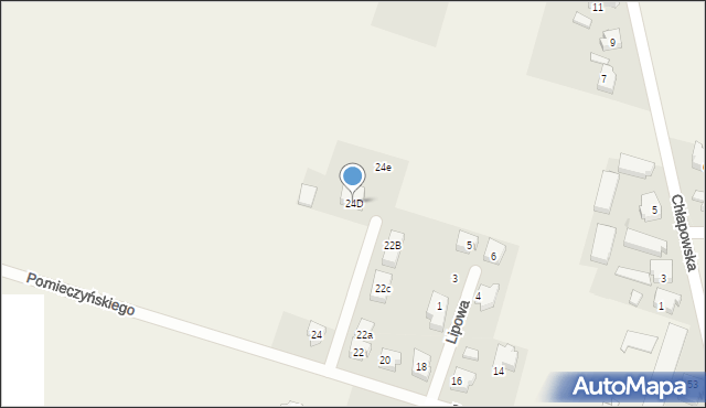 Swarzewo, Pomieczyńskiego Andrzeja, 24D, mapa Swarzewo