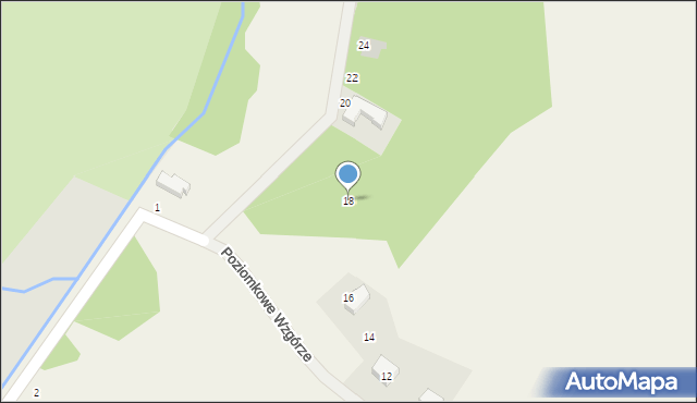 Świątniki, Poziomkowe Wzgórze, 18, mapa Świątniki