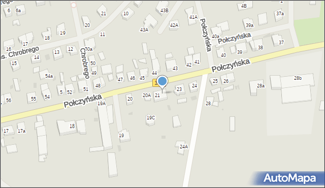 Świdwin, Połczyńska, 22, mapa Świdwin