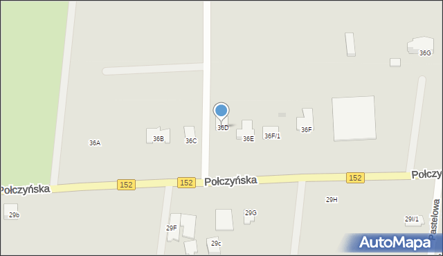 Świdwin, Połczyńska, 36D, mapa Świdwin