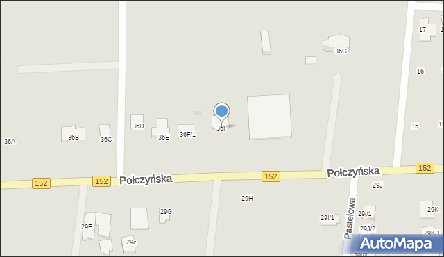 Świdwin, Połczyńska, 36F, mapa Świdwin