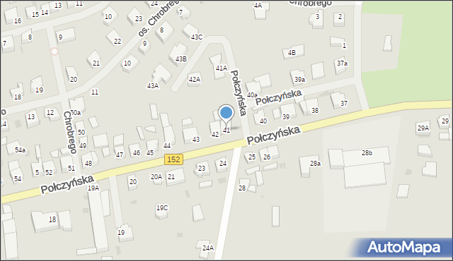 Świdwin, Połczyńska, 41, mapa Świdwin