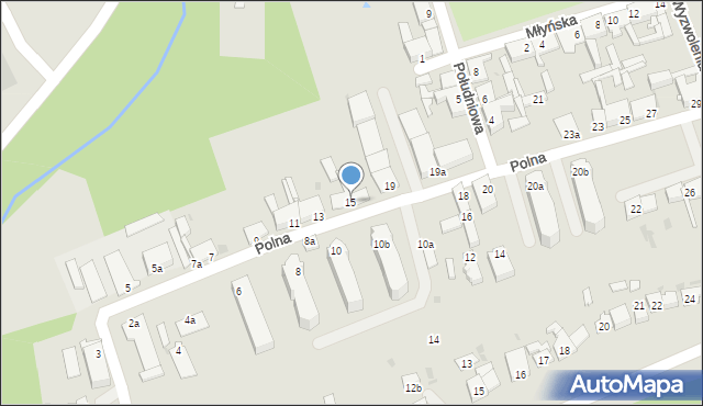 Świecie, Polna, 15, mapa Świecie
