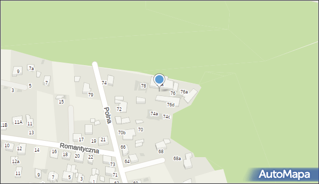 Świerklaniec, Polna, 78e, mapa Świerklaniec