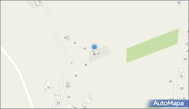 Świerzowa Polska, Polna, 38, mapa Świerzowa Polska