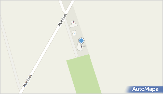 Święta, Pod Lasem, 5, mapa Święta