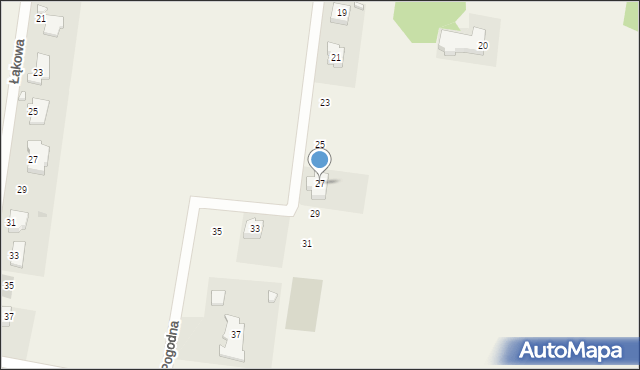 Szałe, Pogodna, 27, mapa Szałe