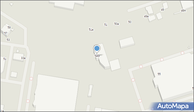 Szczecin, Pomorska, 54G, mapa Szczecina