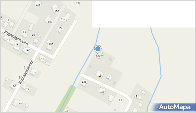 Szczepanów, Polna, 16a, mapa Szczepanów