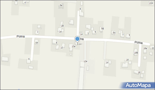 Szczerbice, Polna, 12, mapa Szczerbice