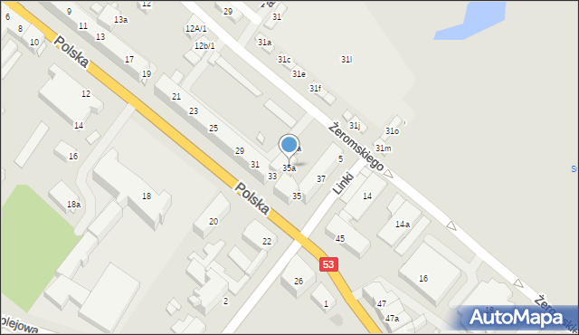 Szczytno, Polska, 35a, mapa Szczytno