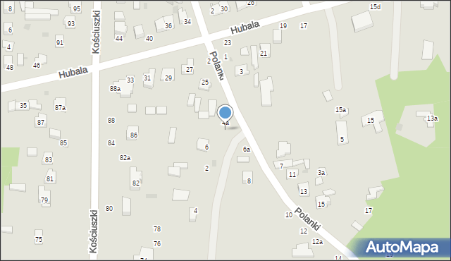 Szydłowiec, Polanki, 4b, mapa Szydłowiec