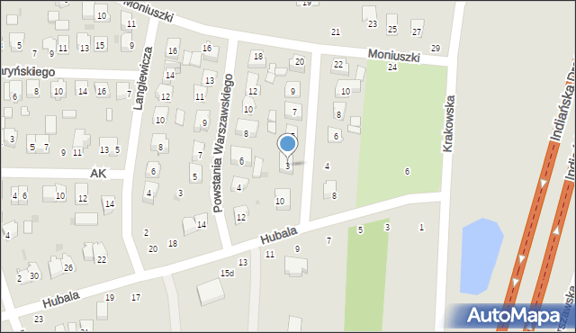 Szydłowiec, Powstania Styczniowego, 3, mapa Szydłowiec