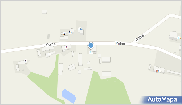 Szymanów, Polna, 1a, mapa Szymanów