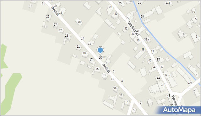 Szymiszów, Polna, 10, mapa Szymiszów