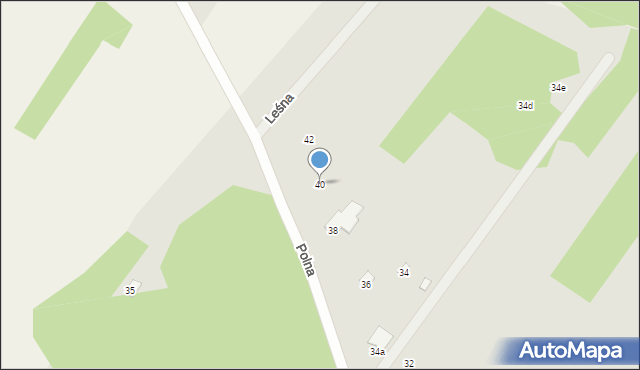 Tarczyn, Polna, 40, mapa Tarczyn