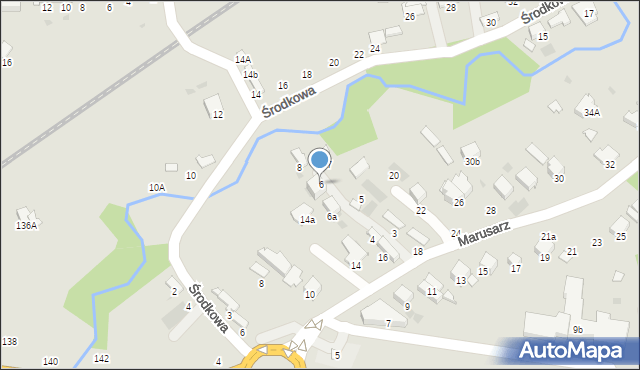 Tarnów, Potok, 6, mapa Tarnów