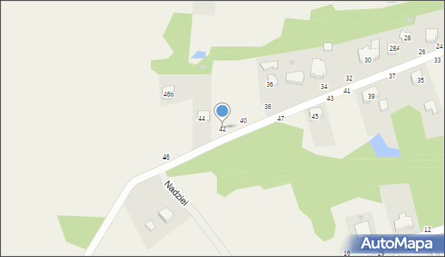 Tarnowiec, Południowa, 42, mapa Tarnowiec